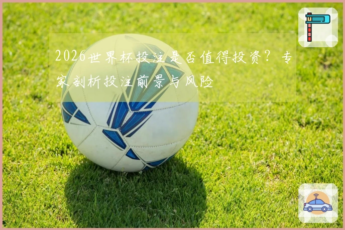 2026世界杯投注是否值得投资？专家剖析投注前景与风险